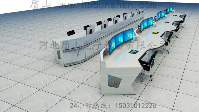 盾山  中控網(wǎng)絡(luò)機(jī)柜 中控網(wǎng)絡(luò)機(jī)柜操作臺(tái) 中控室操作調(diào)度臺(tái) 直播桌