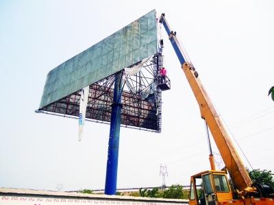 蘇州廠棚拆除設(shè)備處理鋼結(jié)構(gòu)拆除大型廣告專業(yè)拆除公司