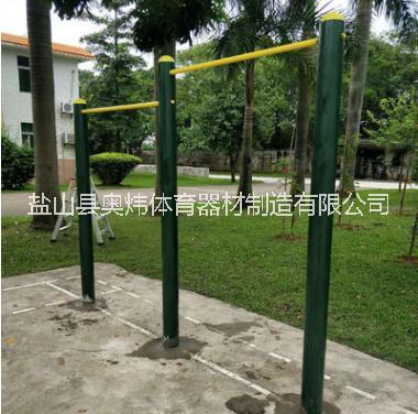 戶外健身路徑生產(chǎn)廠家—鹽山縣奧煒體育器材制造有限公司 濮陽三人漫步機(jī)