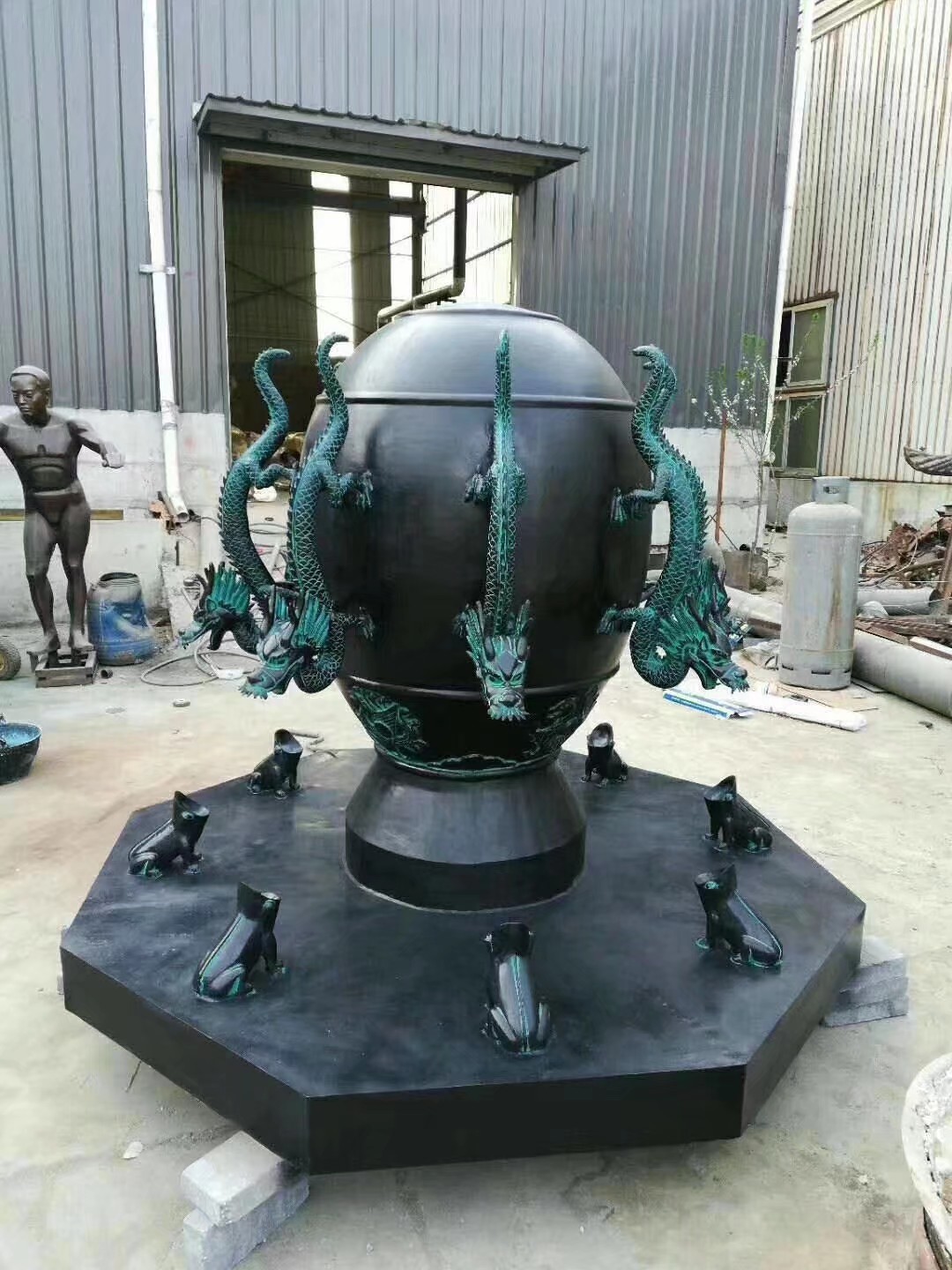 城市雕塑銅雕制作