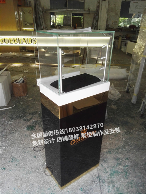 高端定制手機(jī)展示柜手表展示柜*不銹鋼玻璃展示柜