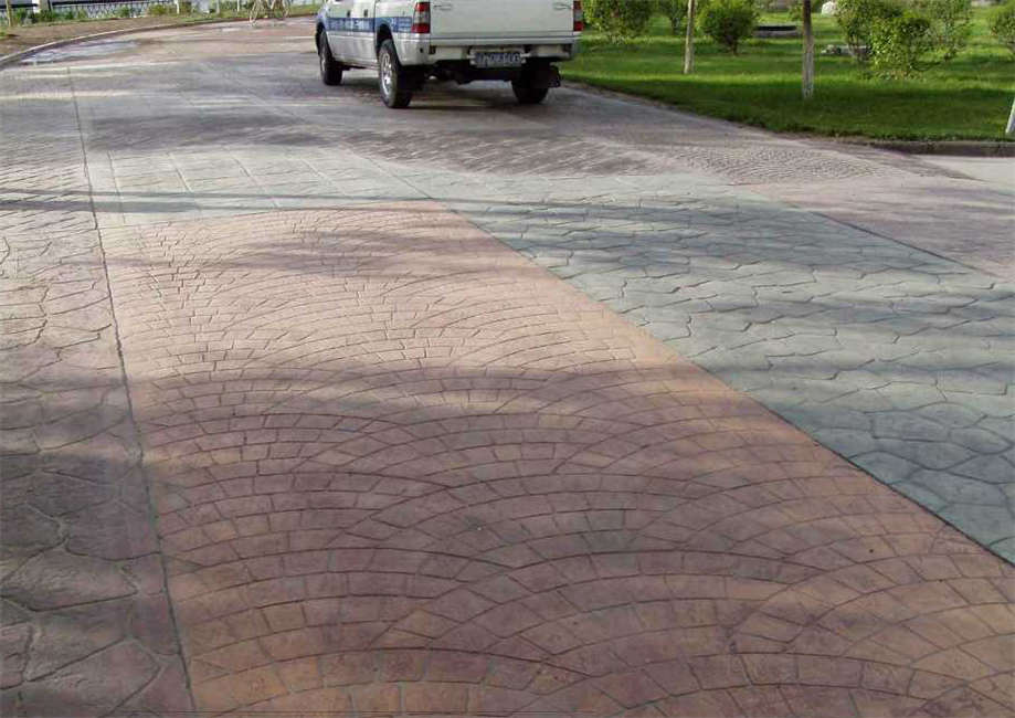 鹽城壓花地坪施工團(tuán)隊(duì)  壓花地坪材料廠家