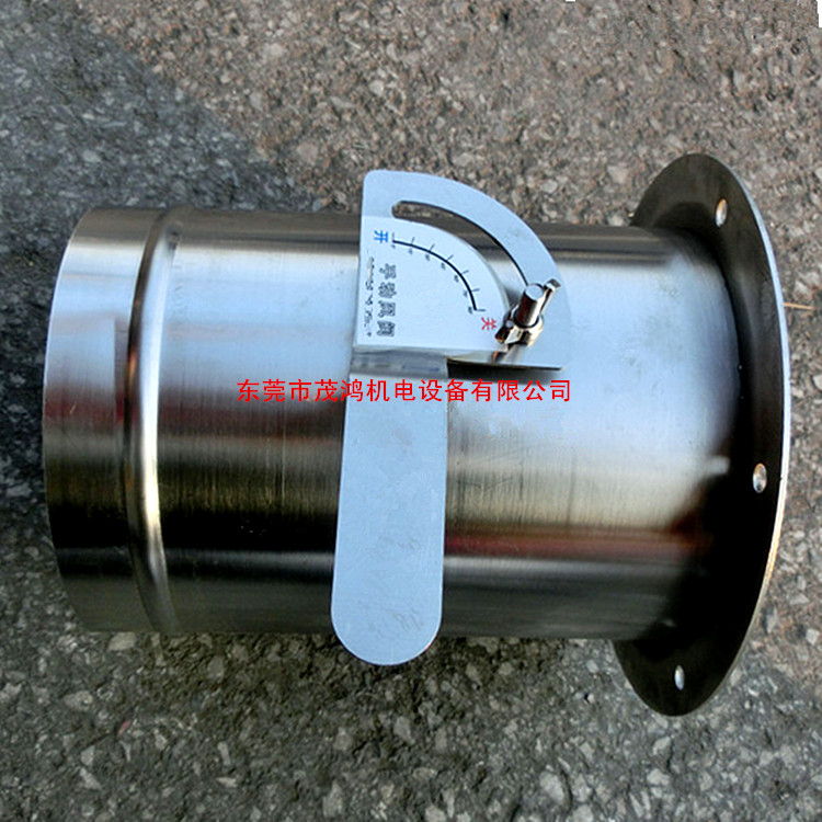 供應 不銹鋼手動圓形風閥