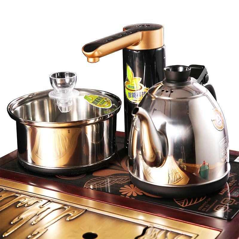 大展宏圖茶臺純銅茶盤實木家具護欄桿新中式風(fēng)格銅扶手