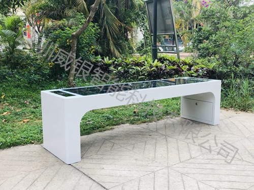 高校景區(qū)  太陽能智能椅、休閑椅、充電站