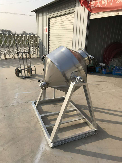 360度旋轉(zhuǎn)塑料顆粒攪拌機(jī) 不銹鋼淀粉攪拌桶 干粉料混合機(jī)