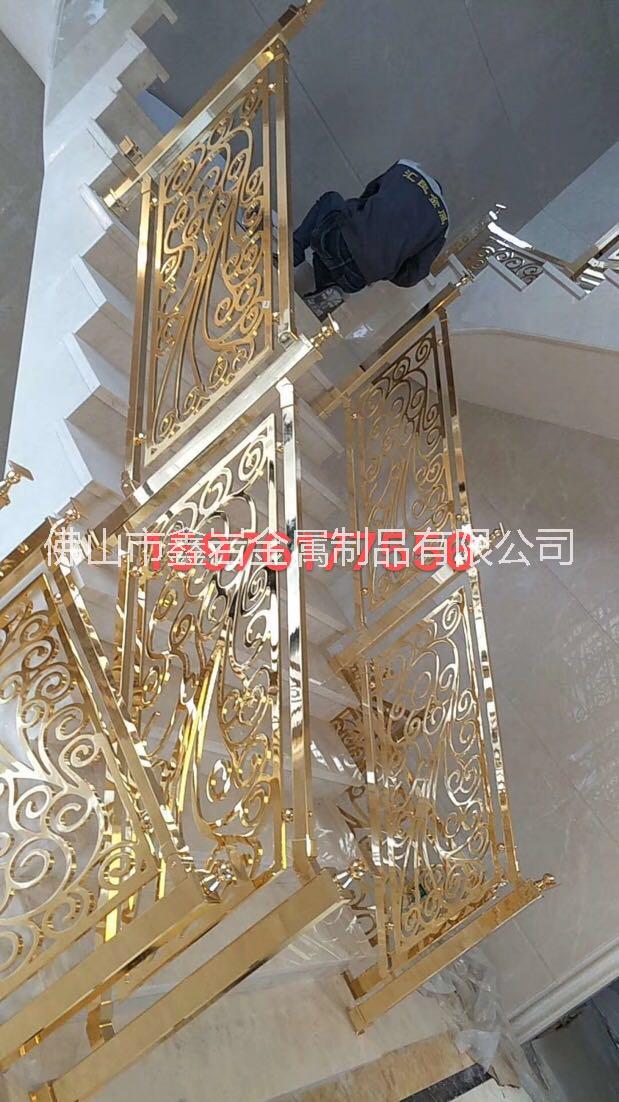 廣東生產(chǎn)廠家銅樓梯銅扶手專業(yè)直銷 銅樓梯選鑫巖廠家直銷