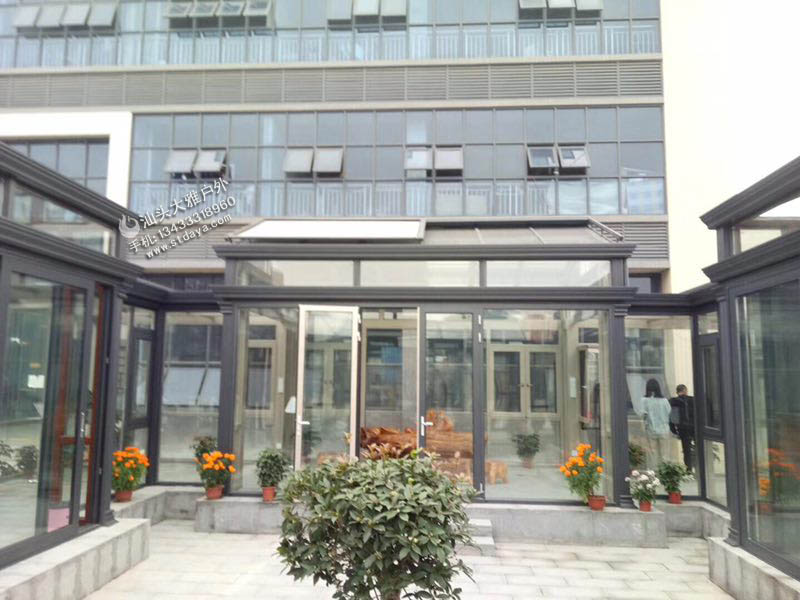 鋁合金停車棚 汕頭停車棚 鋁合金車棚 別墅車棚 高端遮陽雨棚