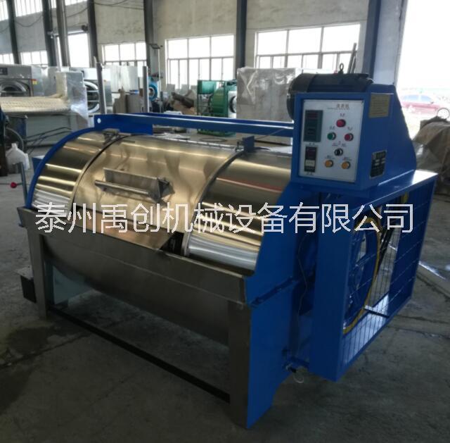 蒸汽加熱臥式半自動(dòng)工業(yè)洗衣機(jī)