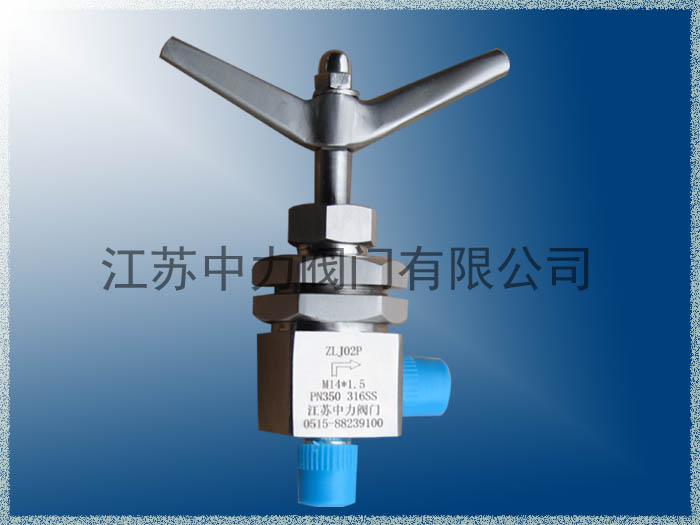 直角式不銹鋼高壓儀表針閥 角式針閥