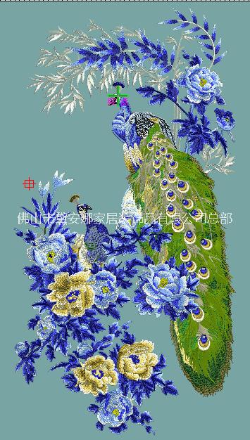 新中式刺繡硬包客廳電視背景 刺繡硬包刺繡墻布廠家  刺繡硬包整幅刺繡墻布廠家 獨(dú)繡墻布刺繡墻布