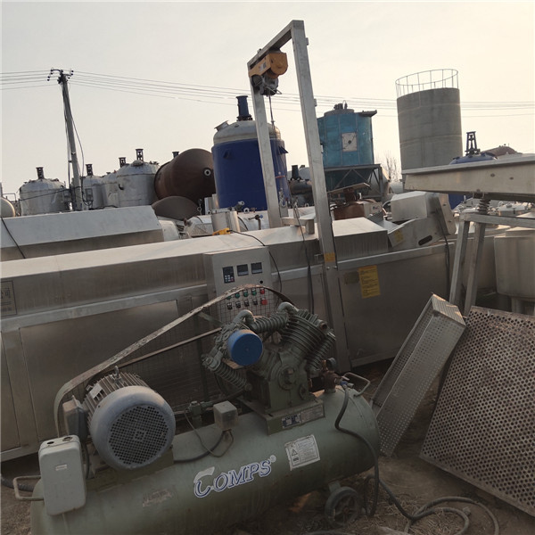 二手油炸線山東八一燃油氣油炸鍋多功能全自動油條麻花油炸機(jī)花生