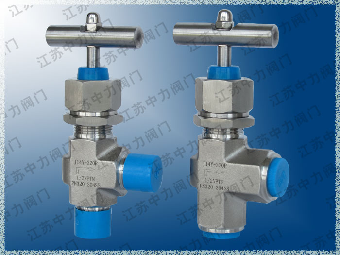 直角式不銹鋼高壓儀表針閥 角式針閥