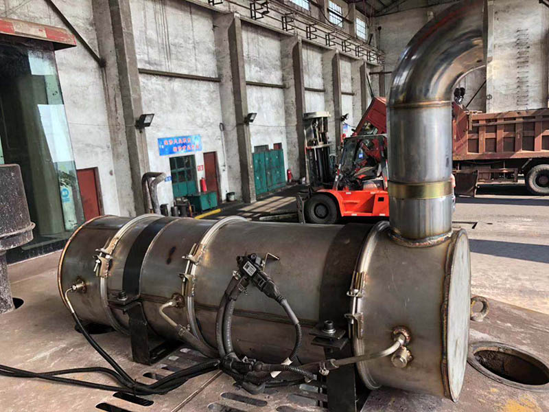 鏟車尾氣凈化裝置 適用各類型裝載機的尾氣處理，黑煙*