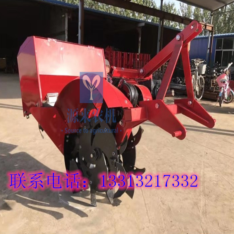 熱銷開(kāi)溝施肥一體機(jī)四輪配套機(jī)具果園大棚旋耕除草起壟松土