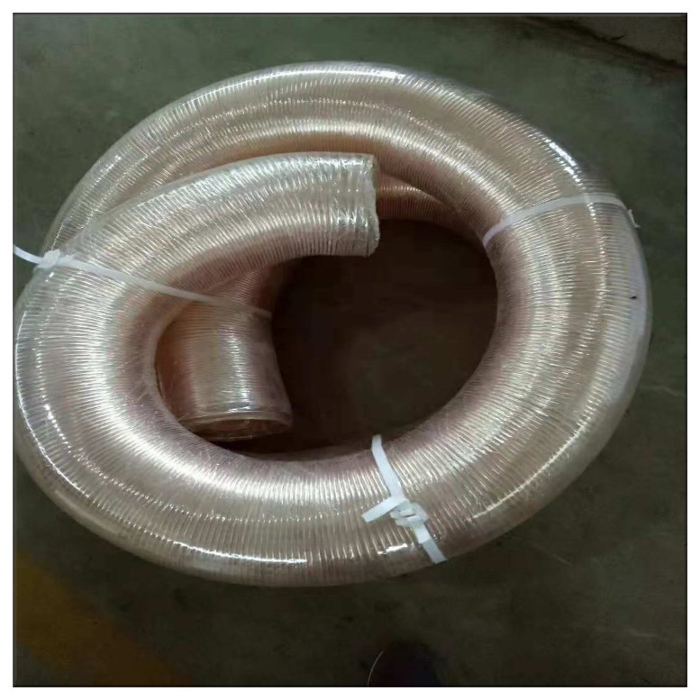 廠家直銷印刷機通風(fēng)管PU鋼絲軟管
