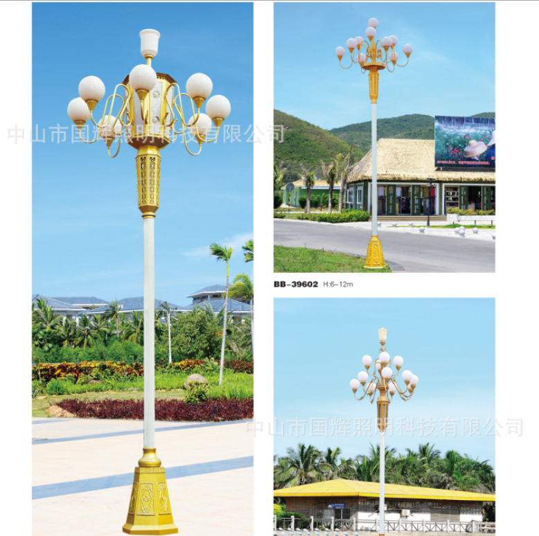 供應(yīng) LED城市道路景觀 中華燈多頭 款式 *中華燈 多火組合中華燈