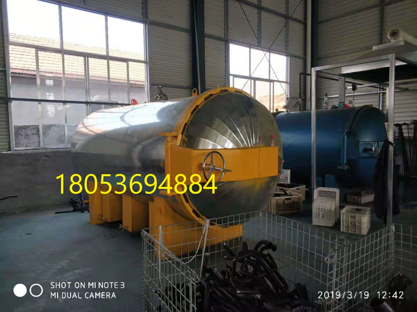 全自動(dòng)襯膠硫化罐 膠片膠管硫化罐 諸城鼎興機(jī)械直銷