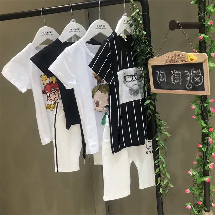 北京淘淘貓品牌童裝批發(fā)貨源夏季套