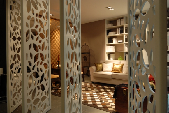 現(xiàn)代裝飾板材東林編織波浪板-鏤空板-通花板