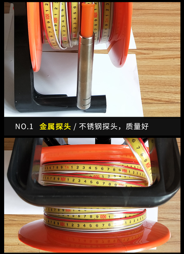 貴州杰燦 50米鋼尺電纜水位計(jì)、平尺水位計(jì)價(jià)格