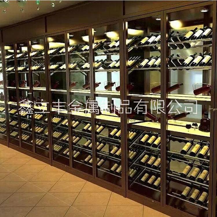 不銹鋼排列式酒柜