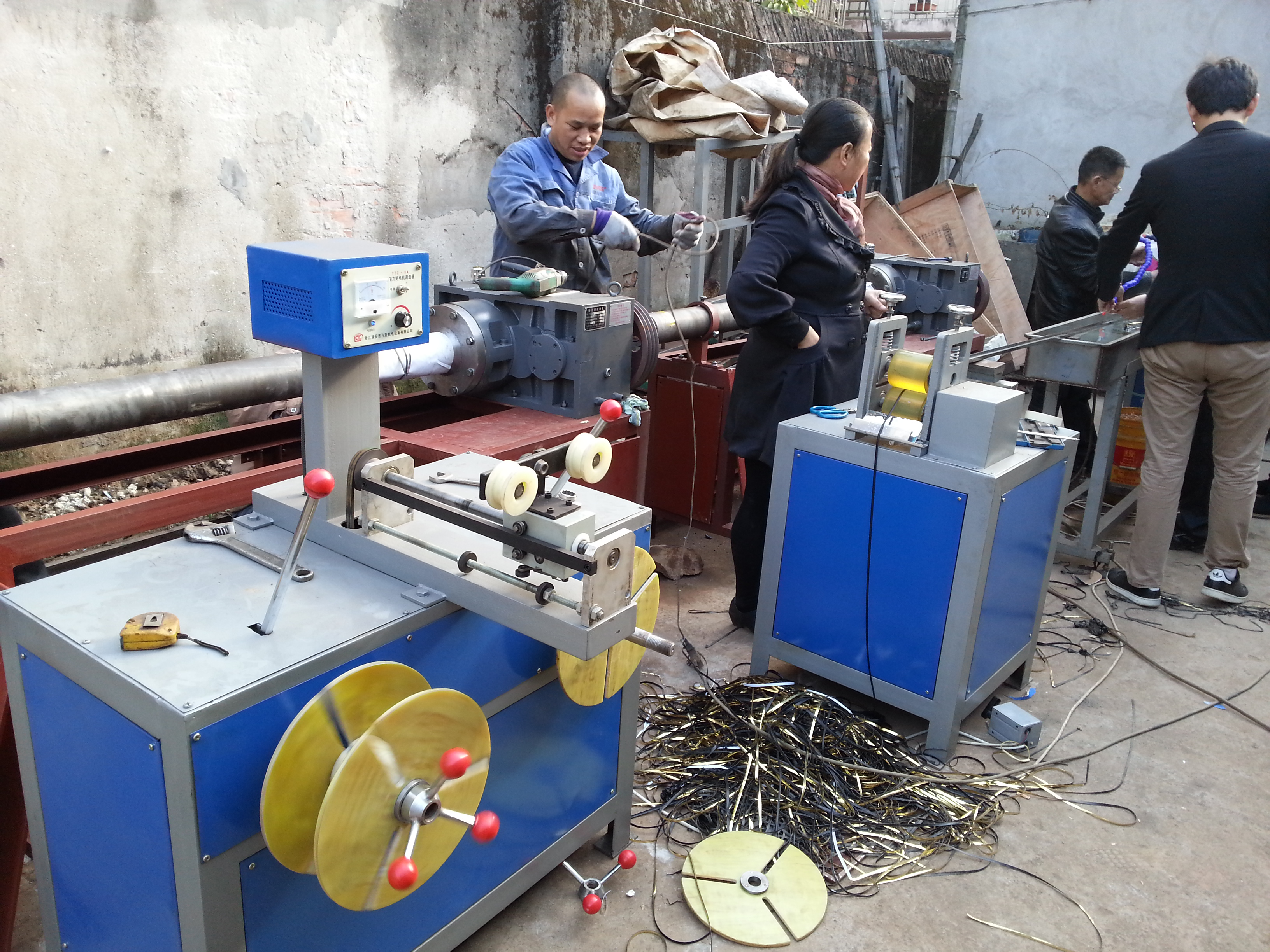 鞋材鑲邊條擠出機 鑲邊條擠出機