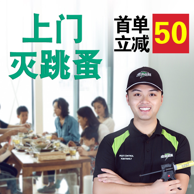 上門滅跳蚤 家庭滅跳蚤藥殺蟲粉劑 家庭上門滅跳蚤藥
