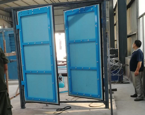 礦用高分子阻燃風門 礦用 高分子  阻燃風門