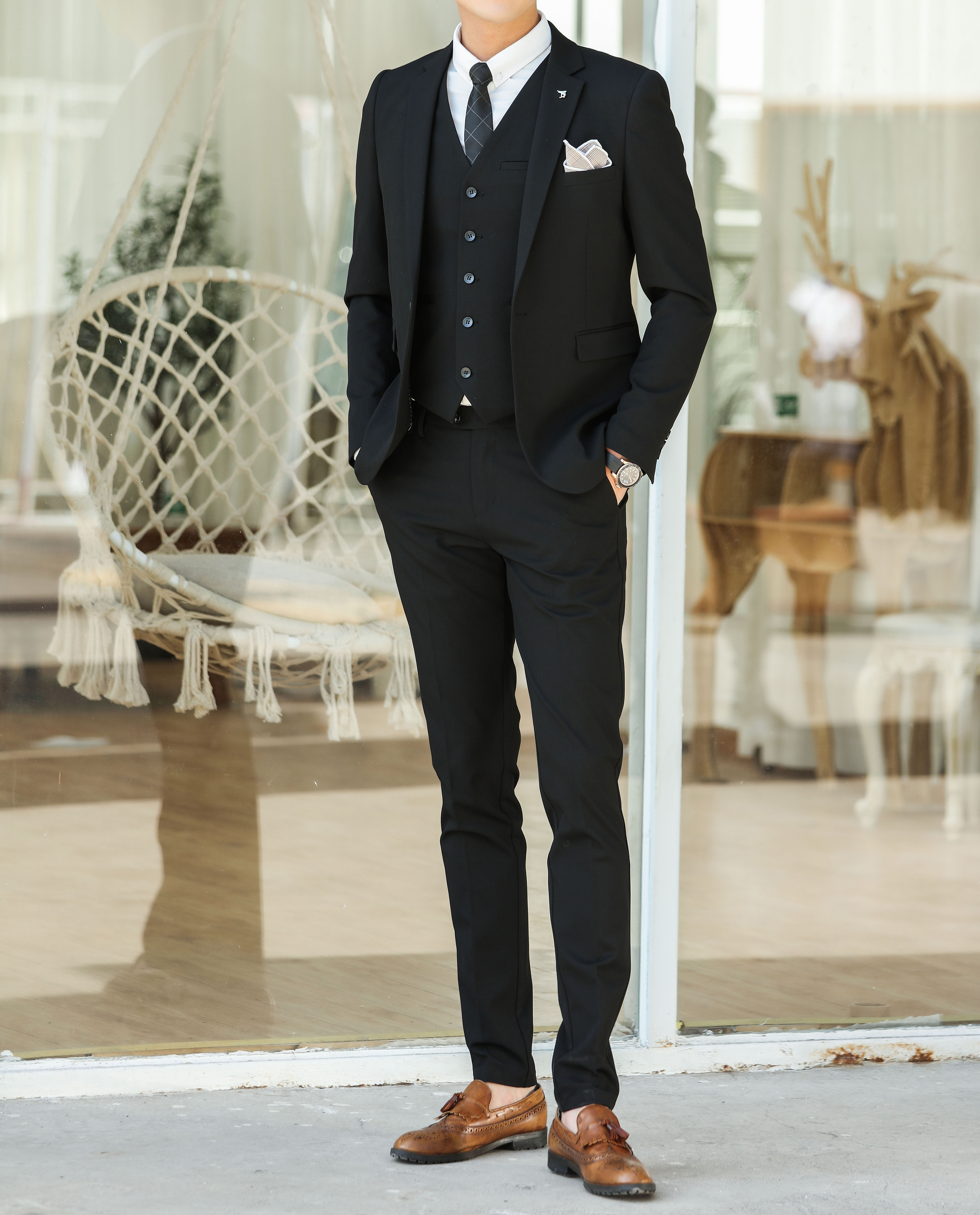 服裝百貨戈蘭圖男裝西服款西褲批