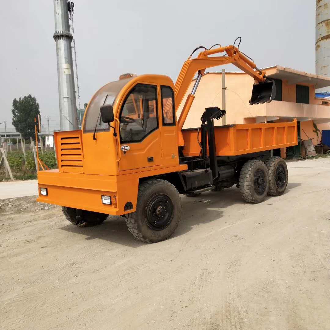 四不像隨車挖 360度可旋轉(zhuǎn)農(nóng)用小型挖土機 隨車挖多少錢