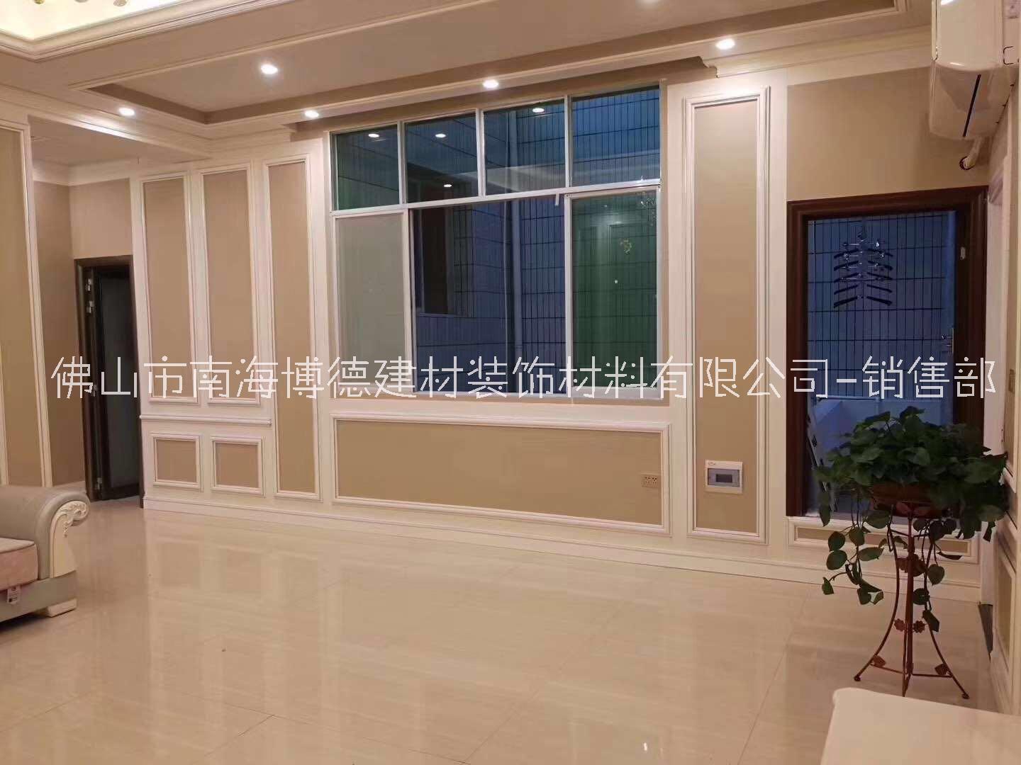 佛山卡路絲集成墻頂-開啟嶄新的定制 竹木纖維集成墻 竹木纖維集成墻護墻板