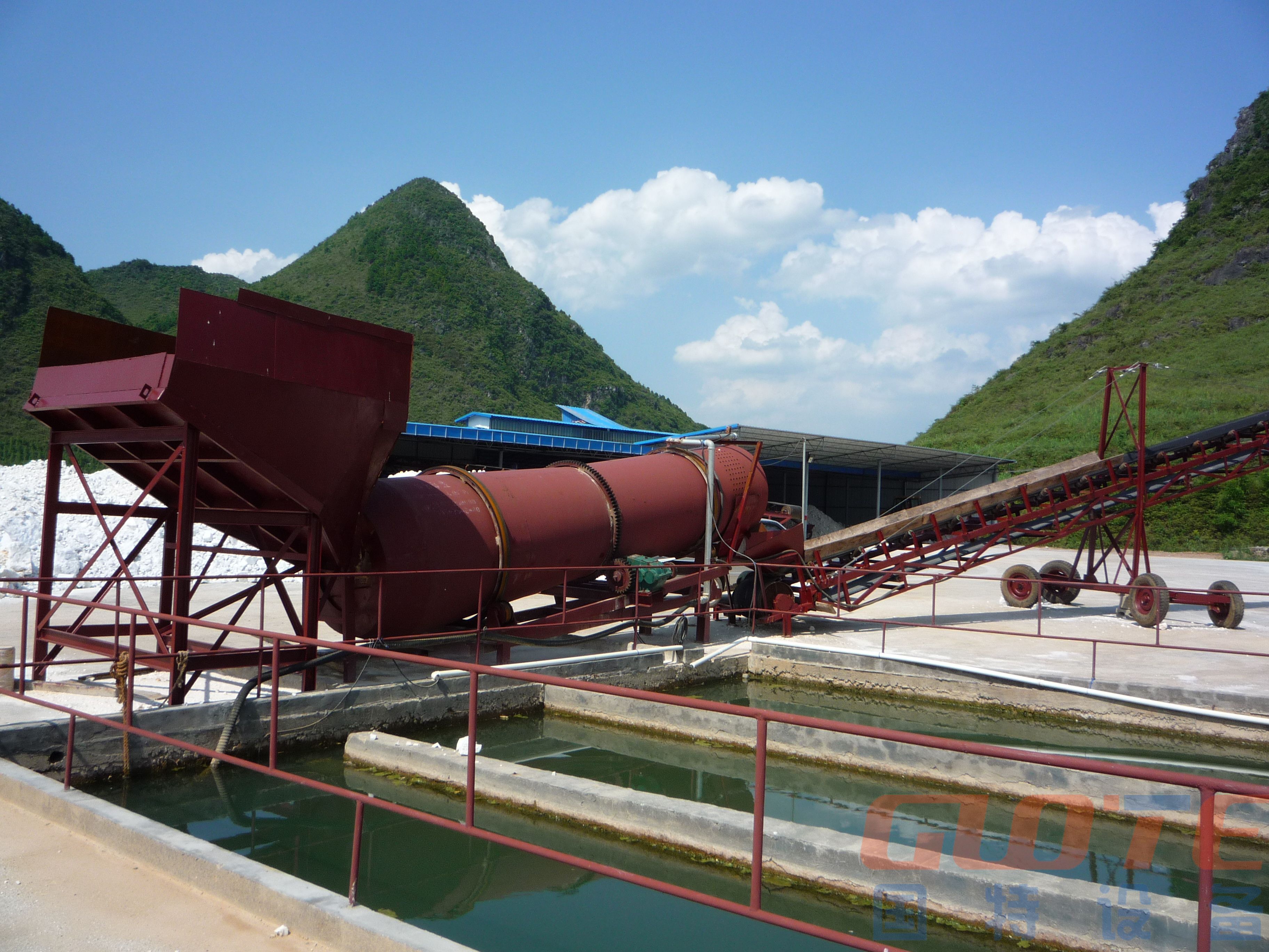 GXK石英洗礦機    GXK石英滾筒洗礦機