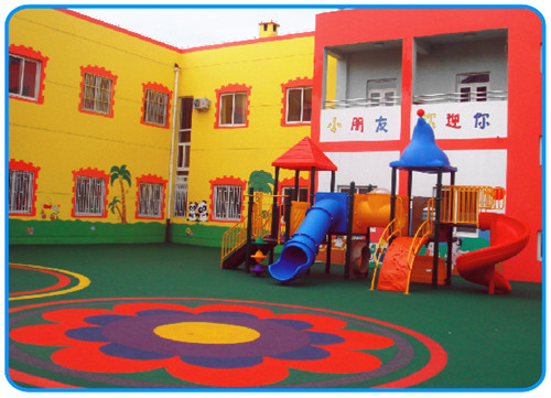 幼兒園地板建設(shè)，幼兒園室內(nèi)外地板施工建設(shè)廠家