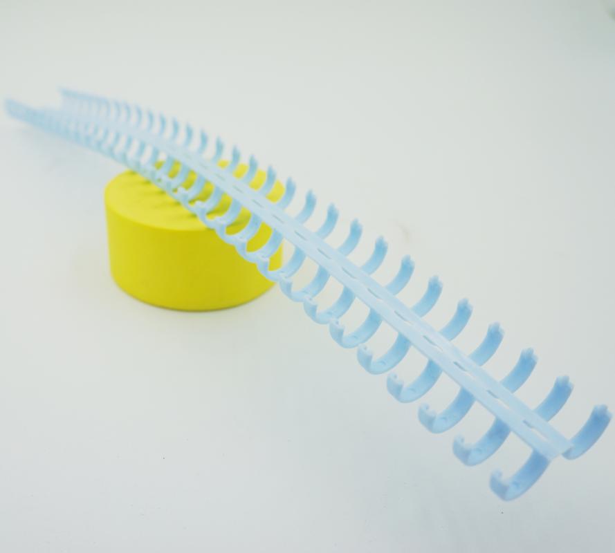 供應(yīng)廠家批發(fā)A4塑料活頁(yè)裝訂圈 筆記本冊(cè)自由開合文具塑料扣