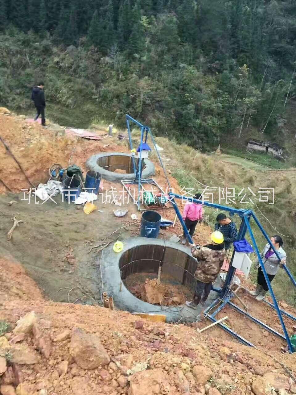 鞏義開誠供應人工挖孔樁機、哈兒機 挖樁機配件 廠家直銷