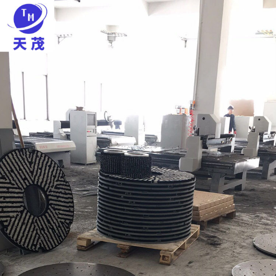 長期供應 優(yōu)質尼龍圓盤刷 雙面研磨圓盤刷 光學拋光毛刷