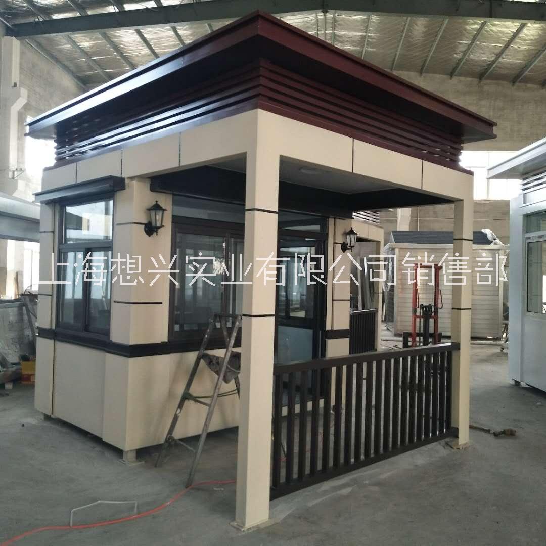 上海真石漆過道崗亭廠家 崗亭批發(fā)價格 成品定制崗亭 廠家直銷