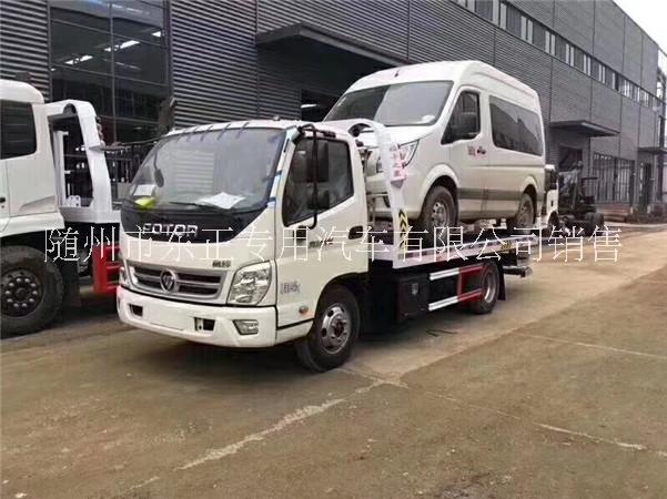東風一拖二清障車廠家報價 藍牌清障車 不超重的清障車