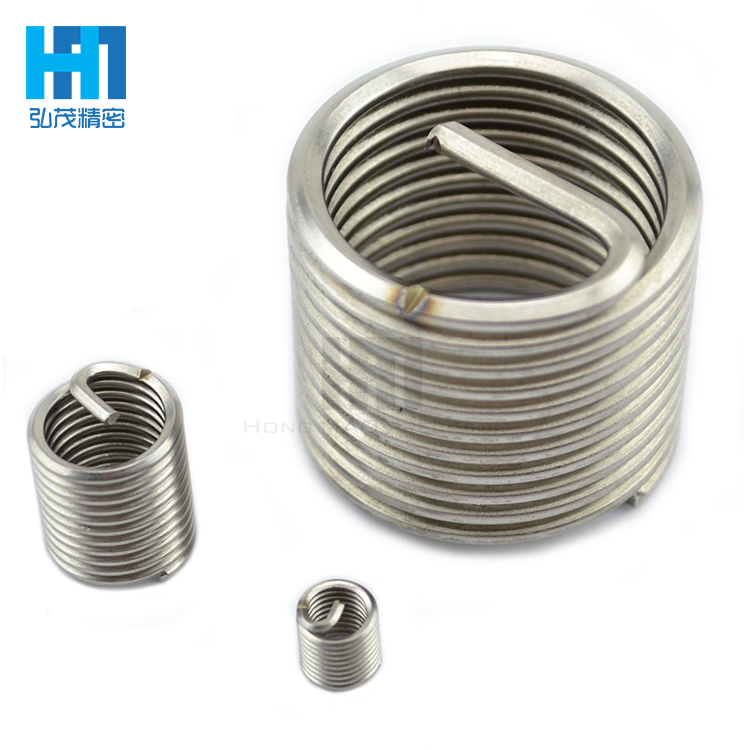 修復(fù)牙距螺紋護(hù)套 304不銹鋼絲牙套 M2-M20鋼絲螺套批發(fā)