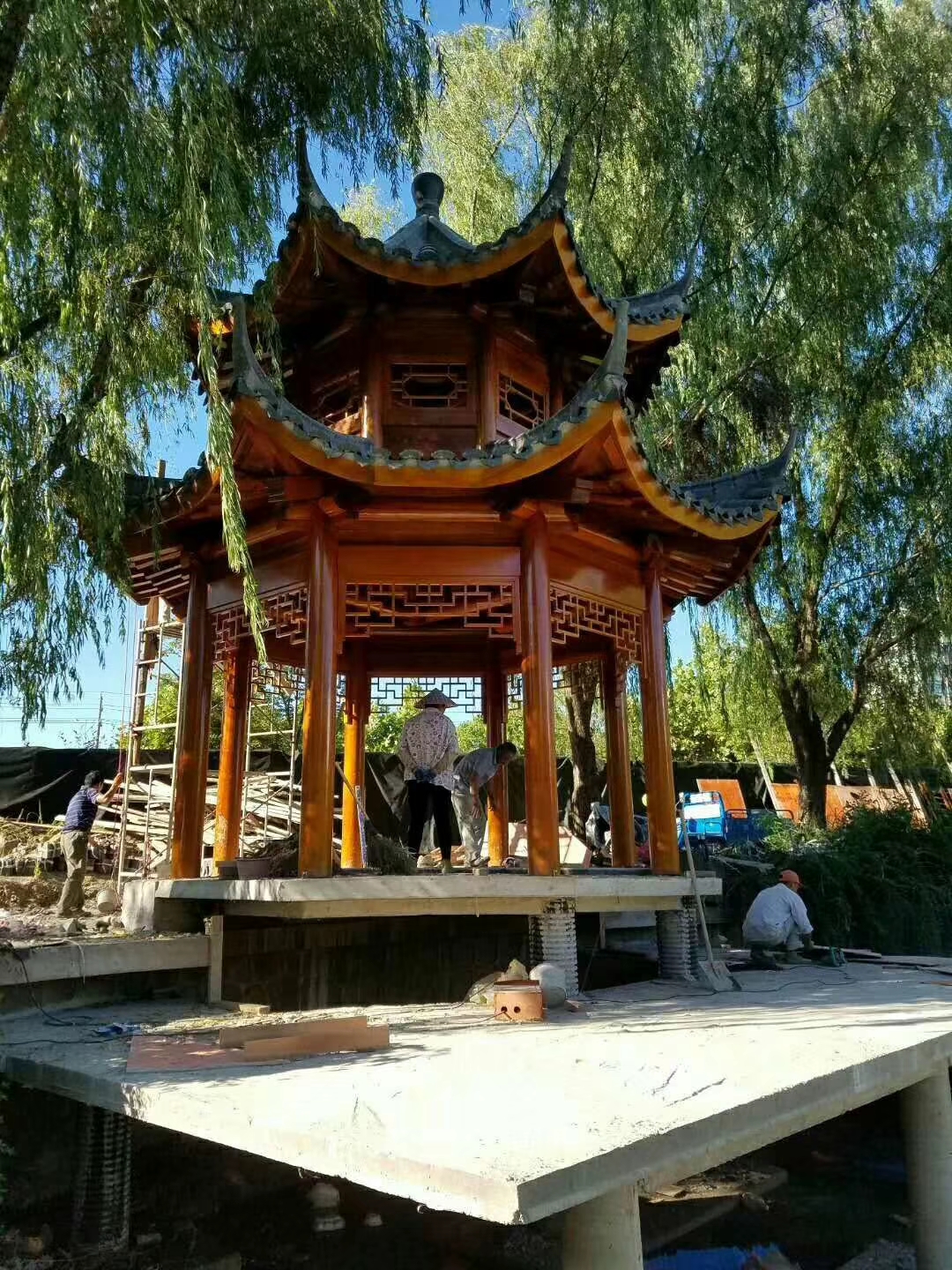湖北仿古涼亭設(shè)計(jì) 古建涼亭廠家 戶外涼亭報價