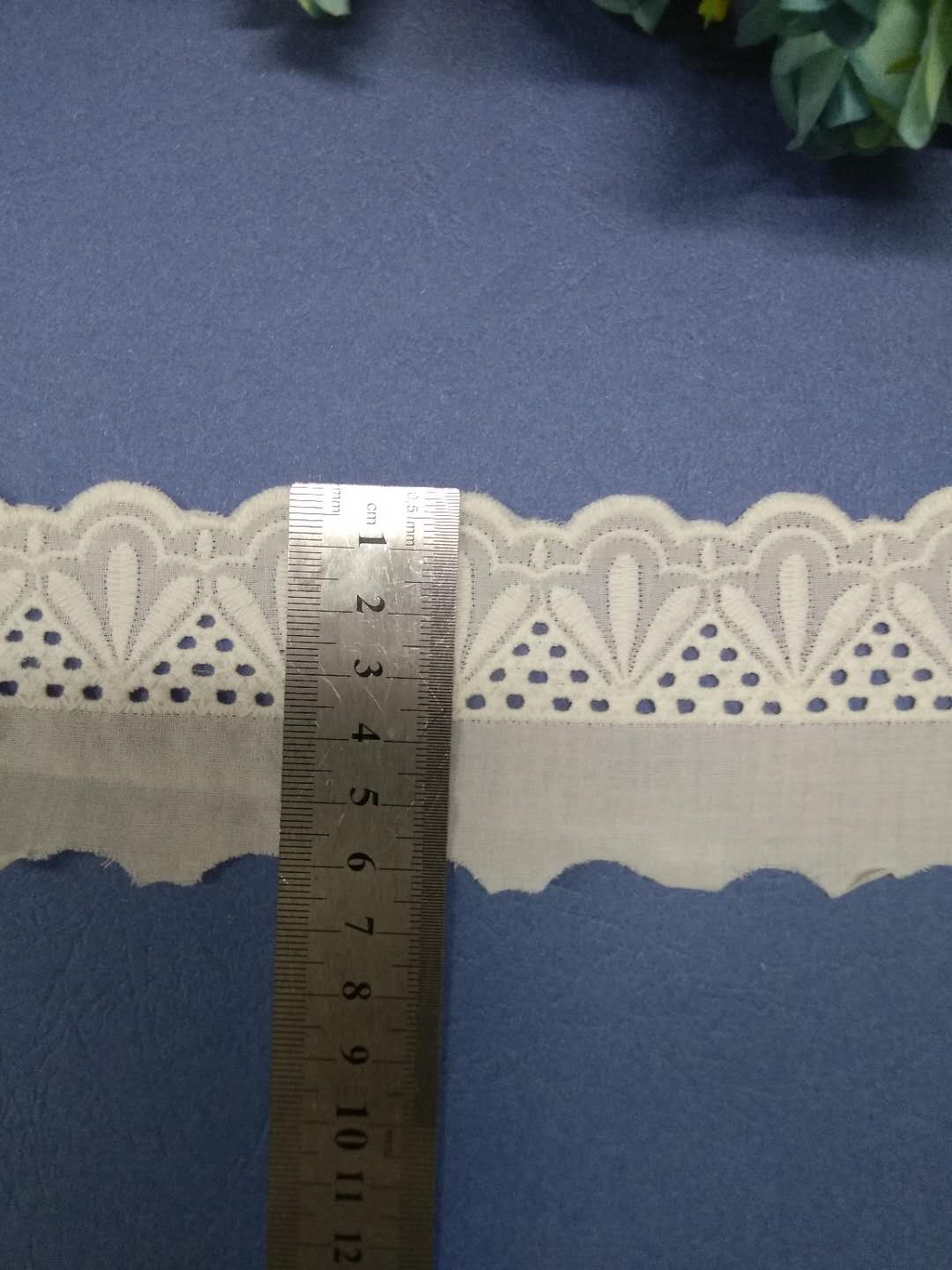 棉布繡花雕孔花邊  刺繡花邊生產(chǎn)廠家