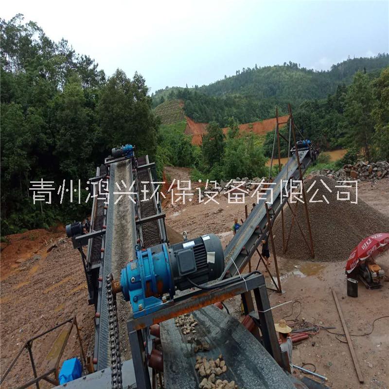 小型移動制砂生產機 礦山碎石移動式打砂機