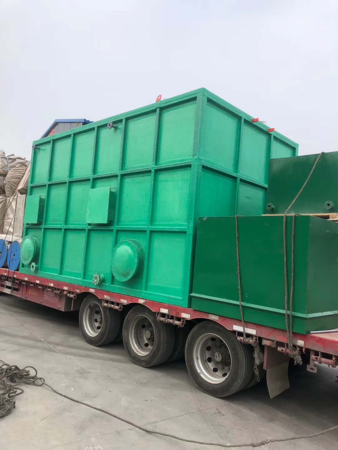 廣西百世市污水廠生物除臭設備 一體化生物濾池