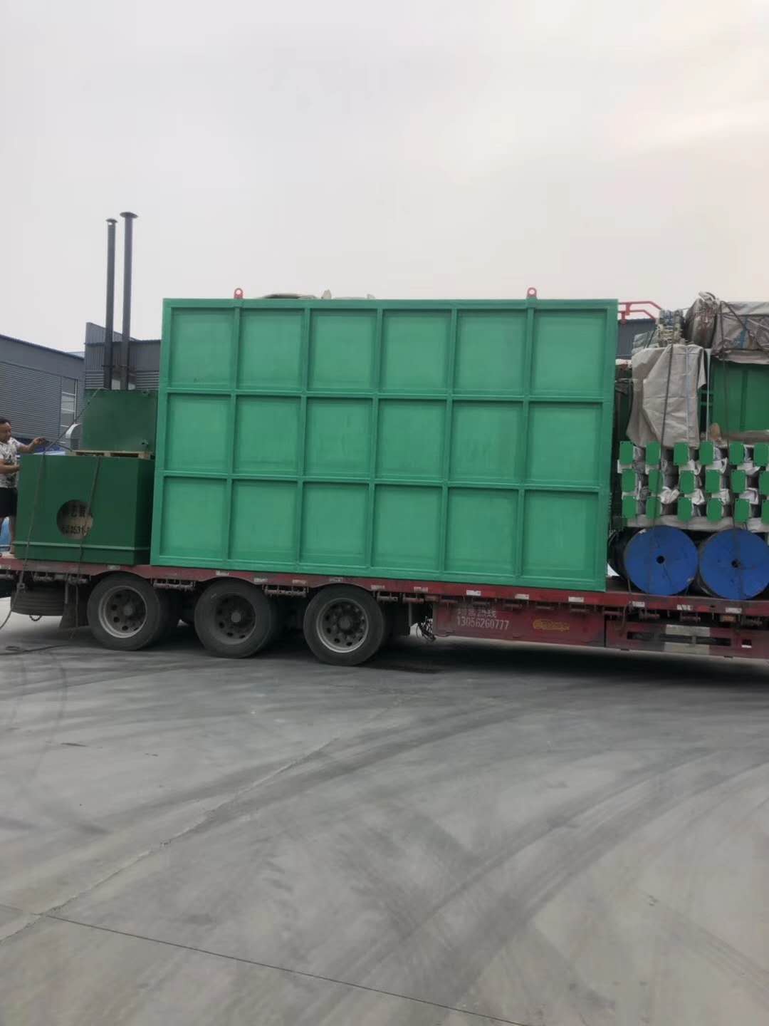 廣西百世市污水廠生物除臭設備 一體化生物濾池