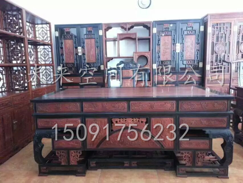 西安明清古典家具/仿古家具/紅木 西安明清古典家具/紅木辦公桌
