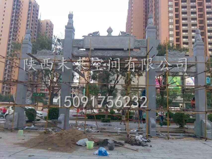 西安仿古牌坊，古建牌坊，牌樓