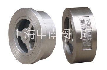 出售不銹鋼對(duì)夾式止回閥 304止回閥 蝶式止回閥