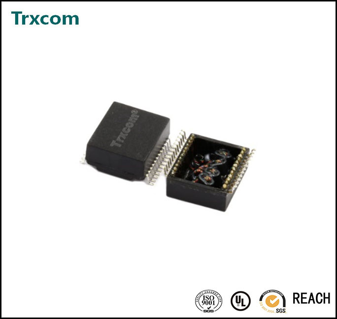 PE-65812/TRS85812NL 網(wǎng)絡(luò)濾波器，RJ45網(wǎng)絡(luò)接品，網(wǎng)絡(luò)變壓器