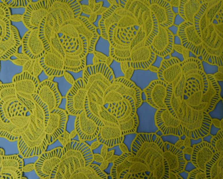 水溶刺繡花邊牛奶絲滿幅花邊繡，水溶花邊生產(chǎn)廠家供應(yīng)直銷